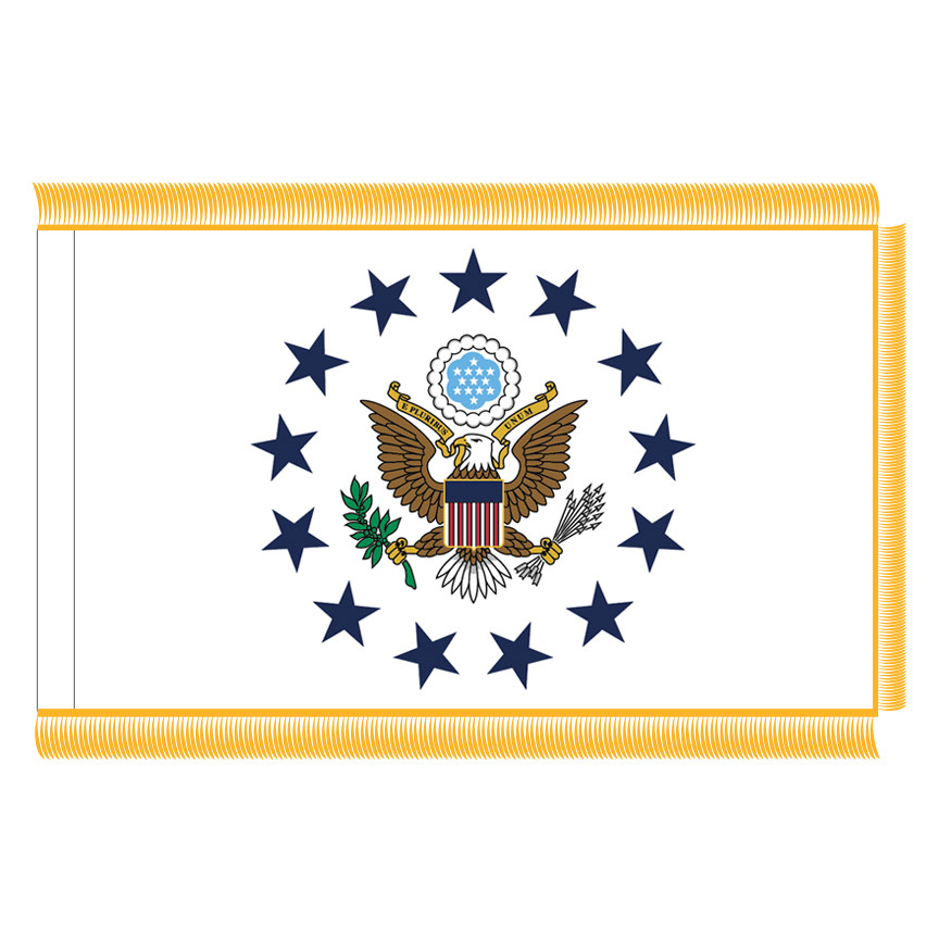 Chief of Diplomatic Mission (U.S. State Department) Fringed Flag