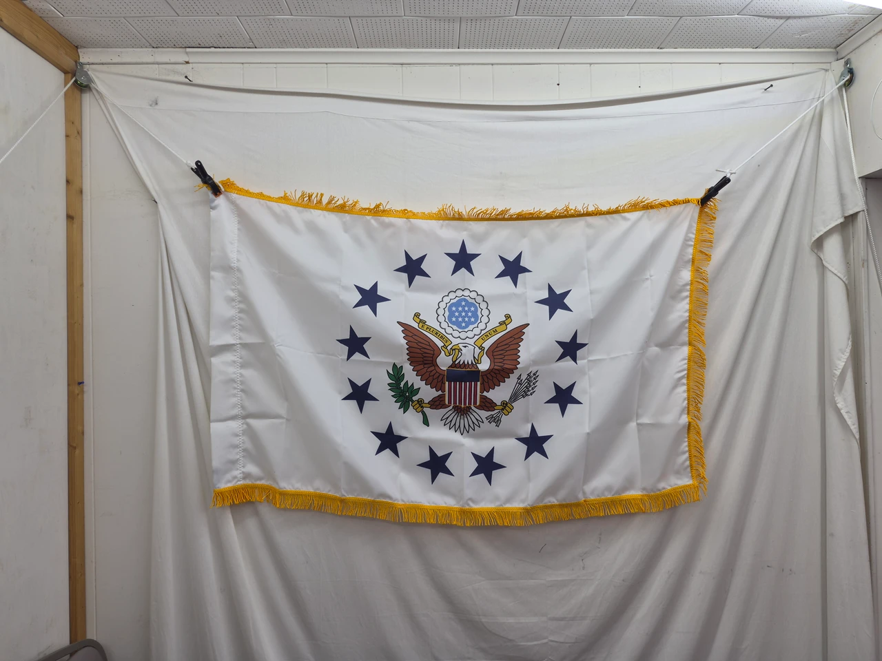 Chief of Diplomatic Mission (U.S. State Department) Fringed Flag