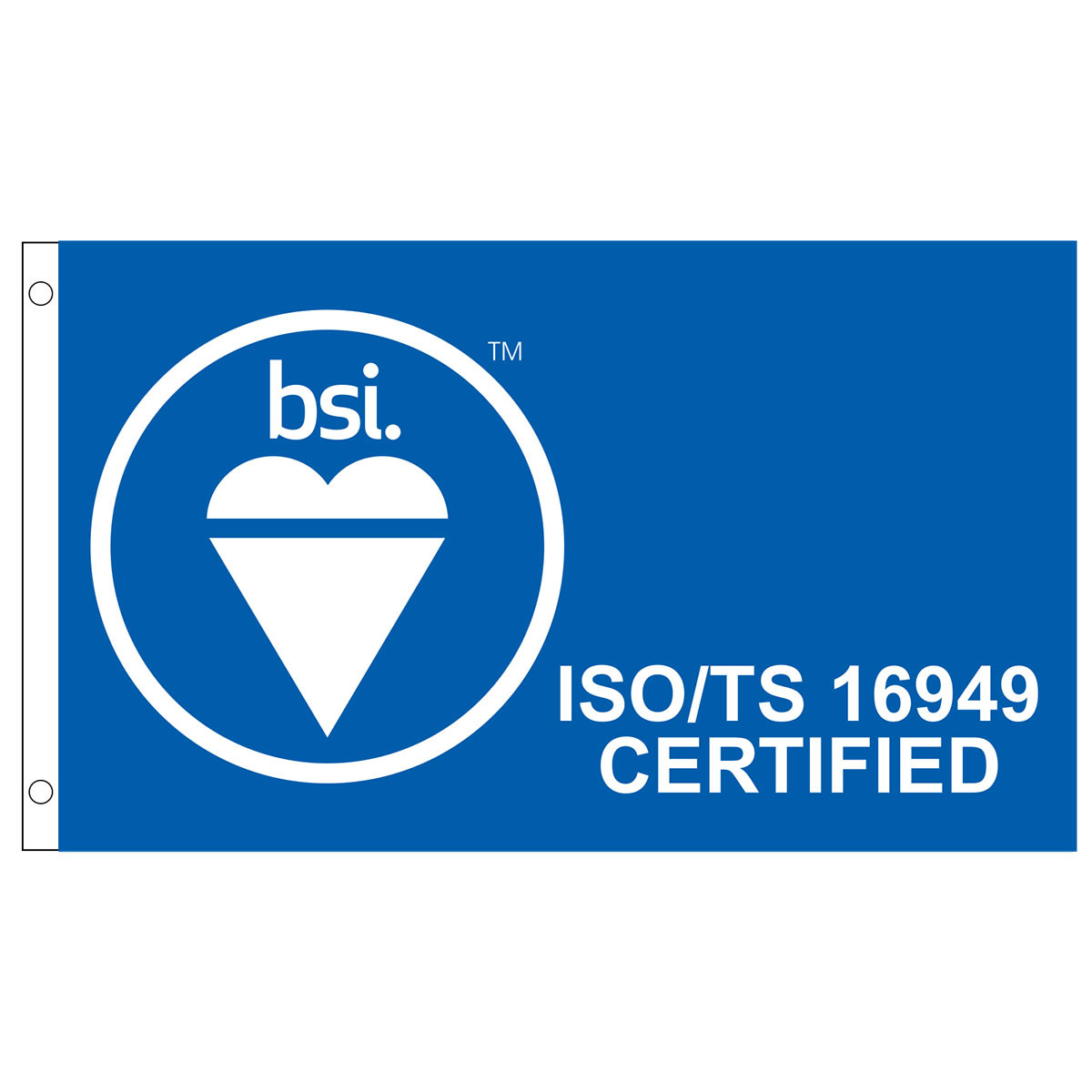 BSI ISO TS 16949 Flag