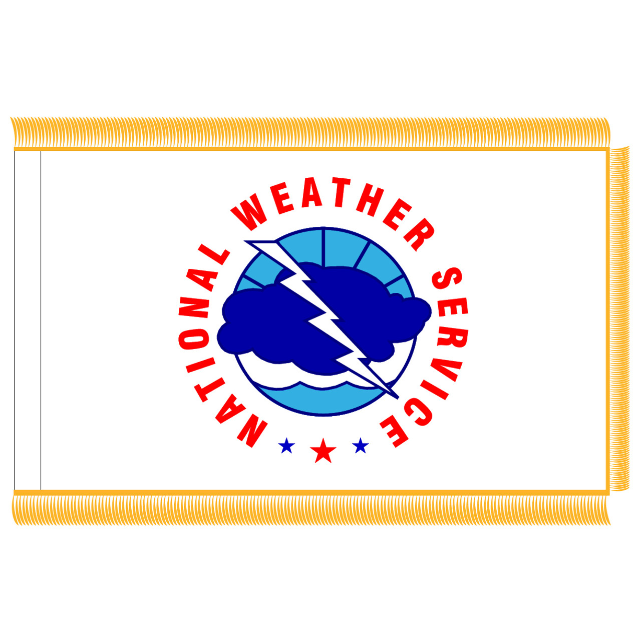 National Weather Service Fringed Flag