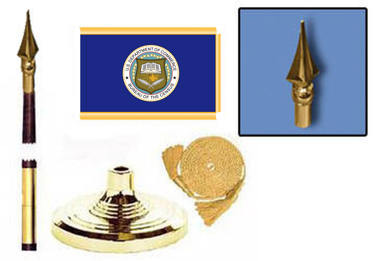 U.S. Census Bureau Fringed Lobby Set