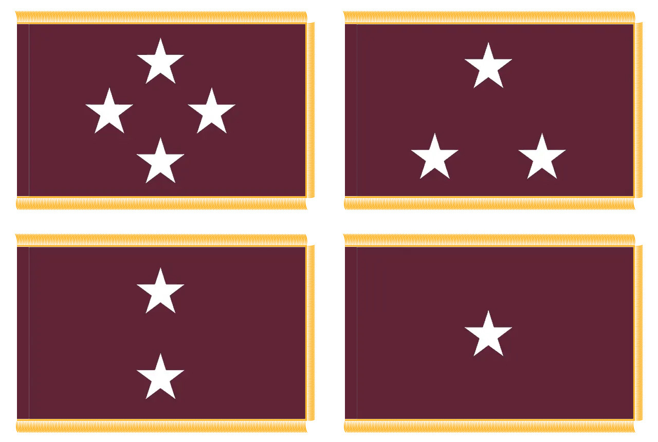 Army Medical Corps General Indoor Flags