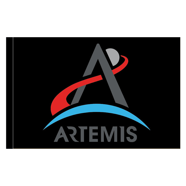 Artemis (NASA) Flag with pole sleeve