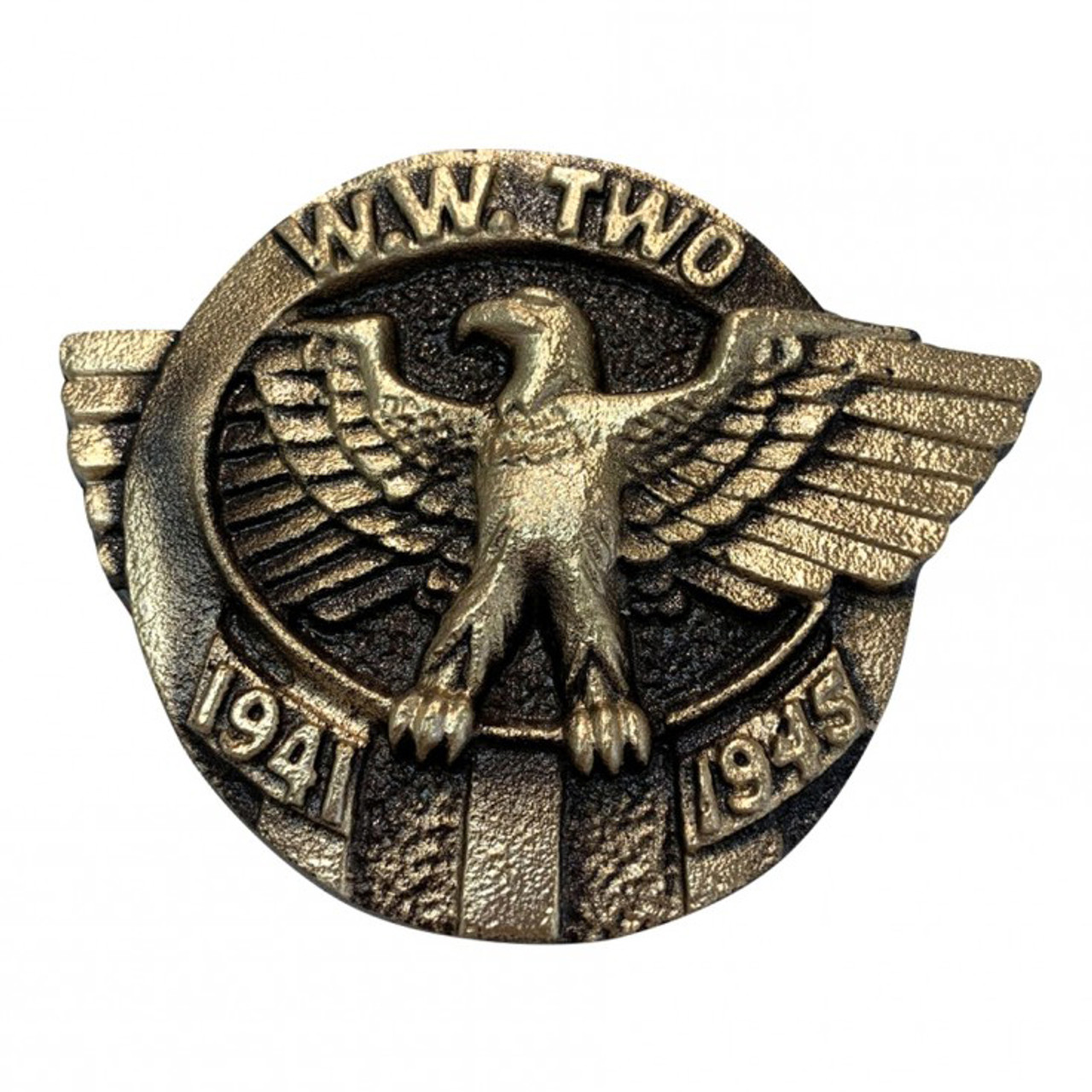 World War II 3 Inch Bronze Medallion