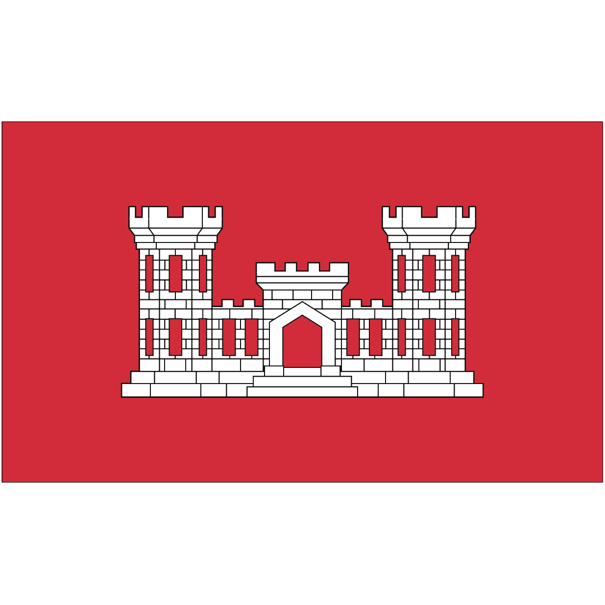 U.S. Army Corps of Engineers Flag