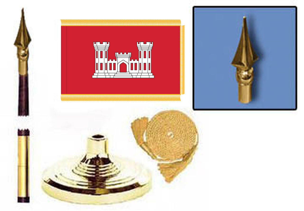 U.S. Army Corps of Engineers Fringed Lobby Set