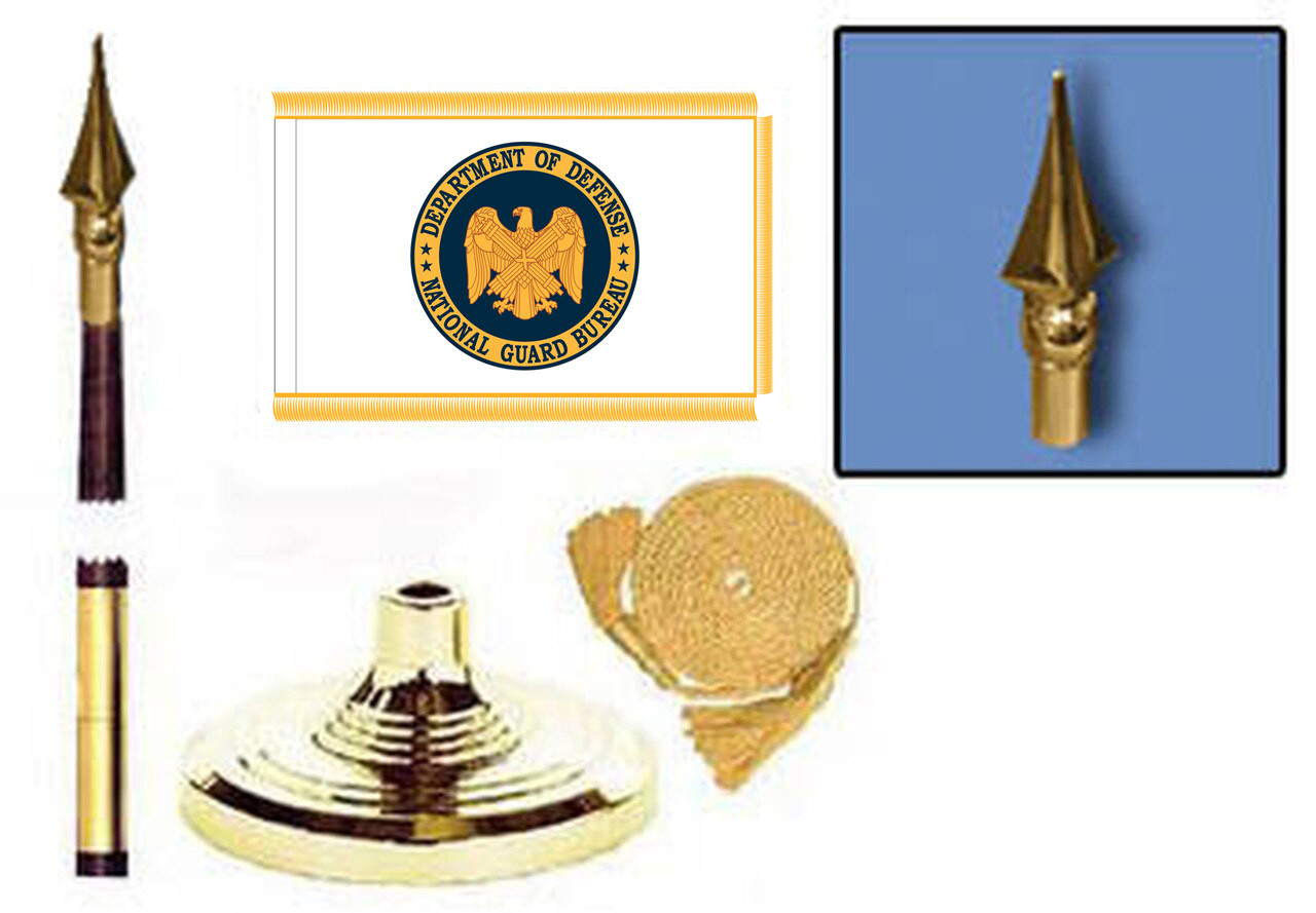 United States National Guard Bureau Fringed Lobby Set