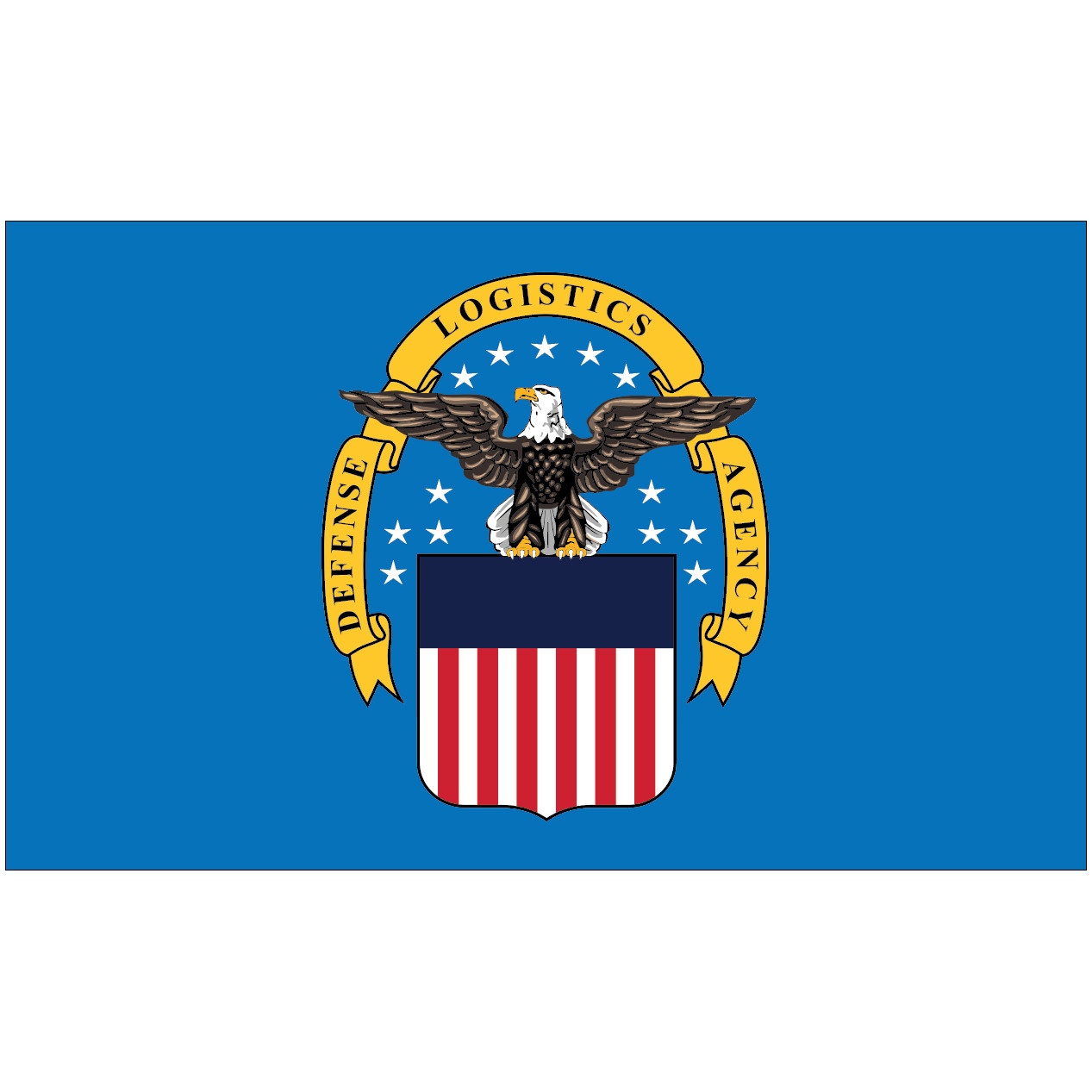Defense Logistics Agency flag - FlagCenter.com
