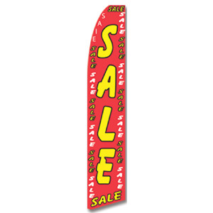 Sale (Wrapped Around) Feather Flag