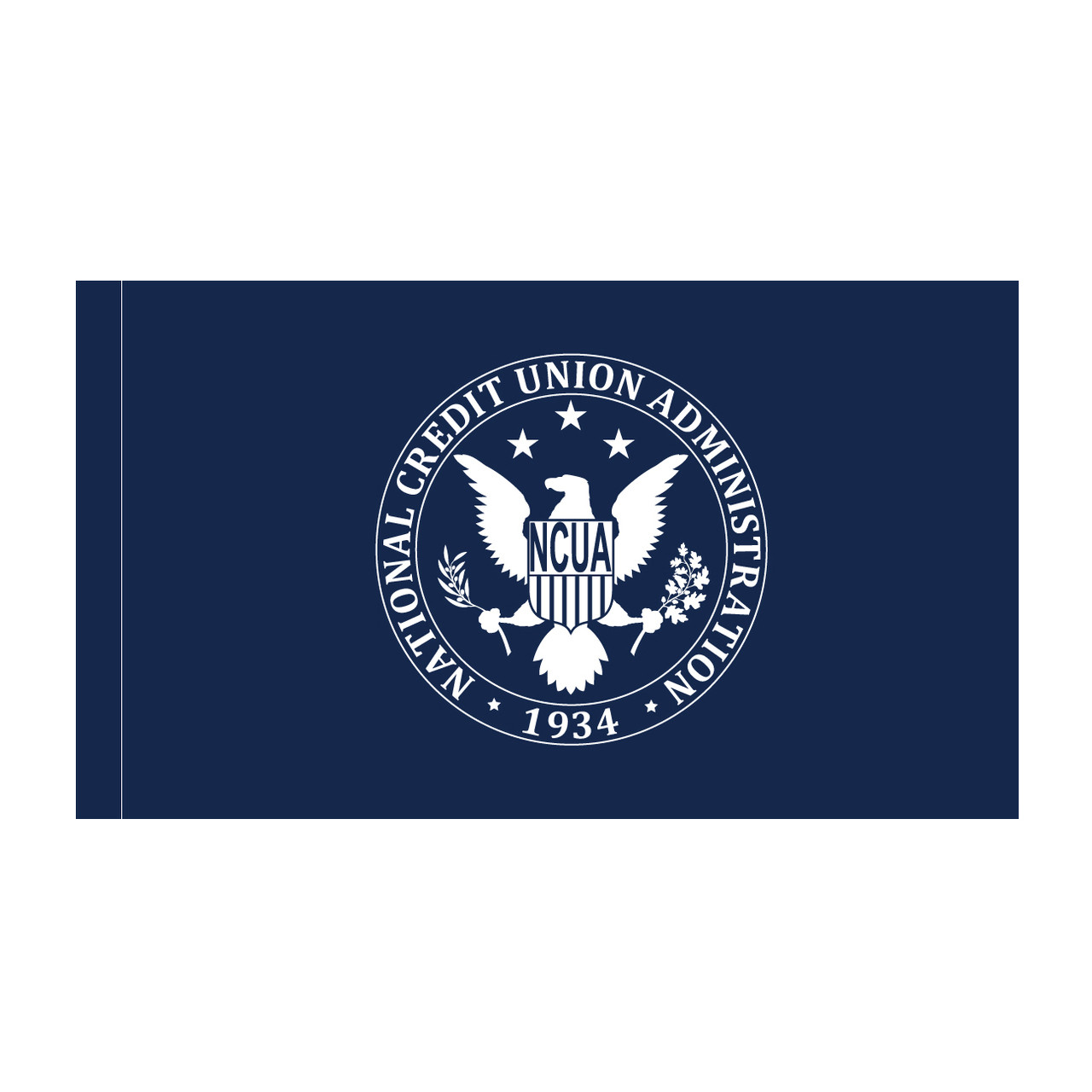 National Credit Union Administration Flag with pole sleeve