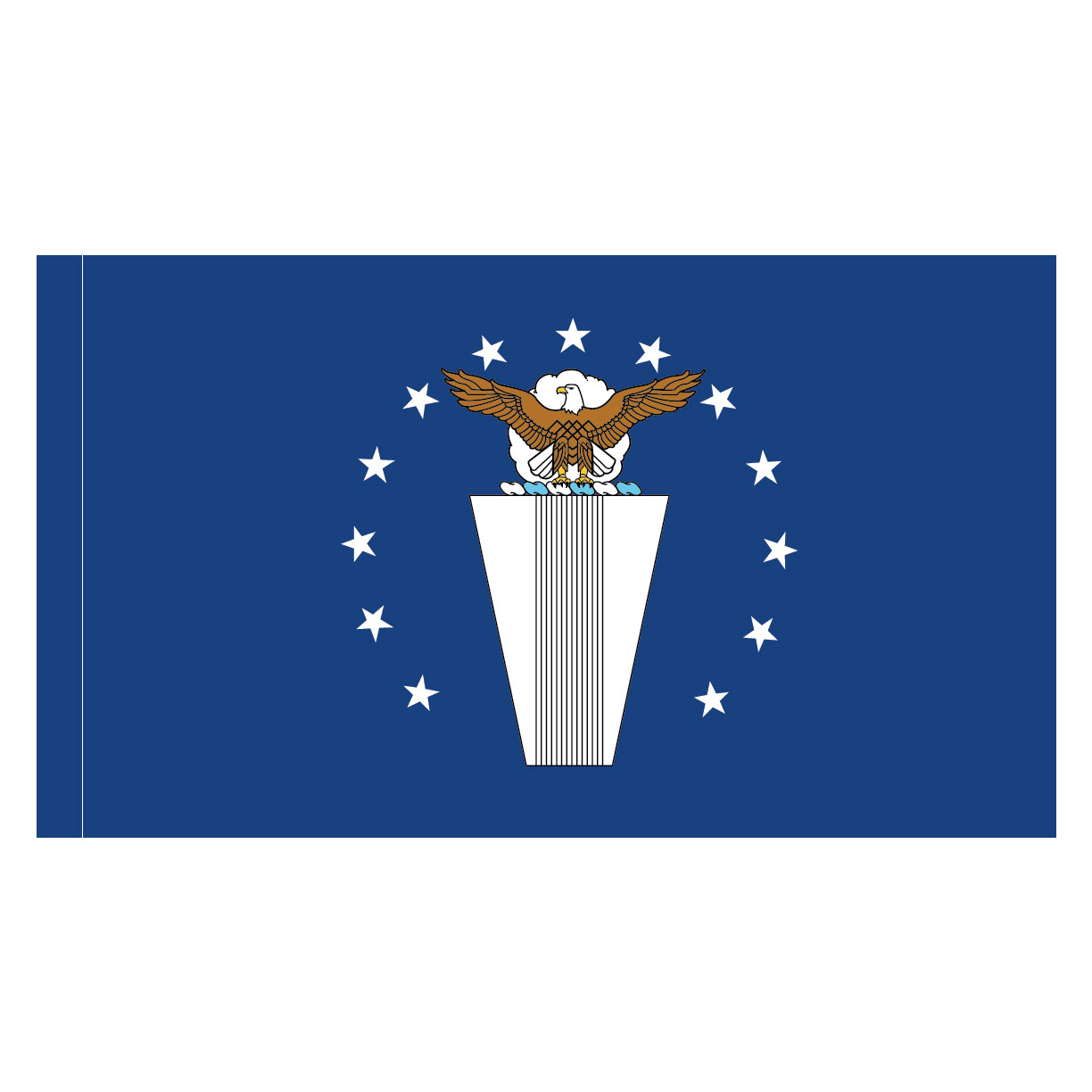 U.S. Air Force Senior Executive Service Flag with pole sleeve