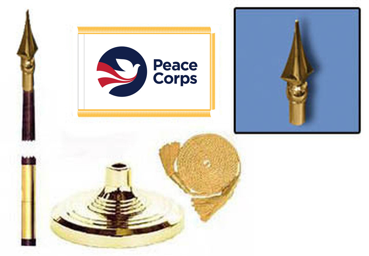 U.S. Peace Corps Fringed Lobby Set