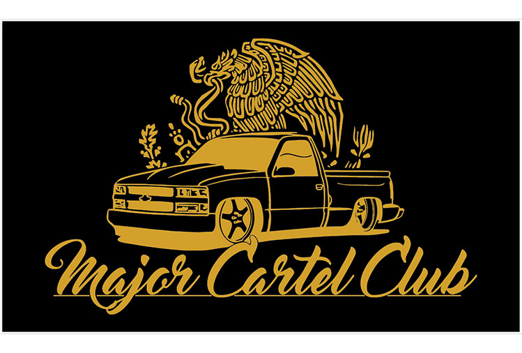 Major Cartel Club Custom Flag Package