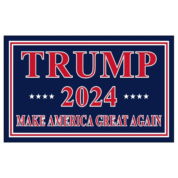 Trump 2024 Flag 3x5 Outdoor Double Sided Made In Usa,donal