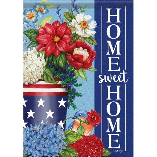 Patriotic Home DuraSoft™ House Flag