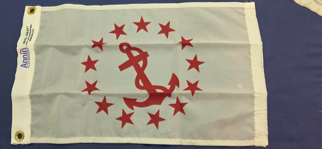 Rear Commodore Yacht Club Flag Fully Dyed
