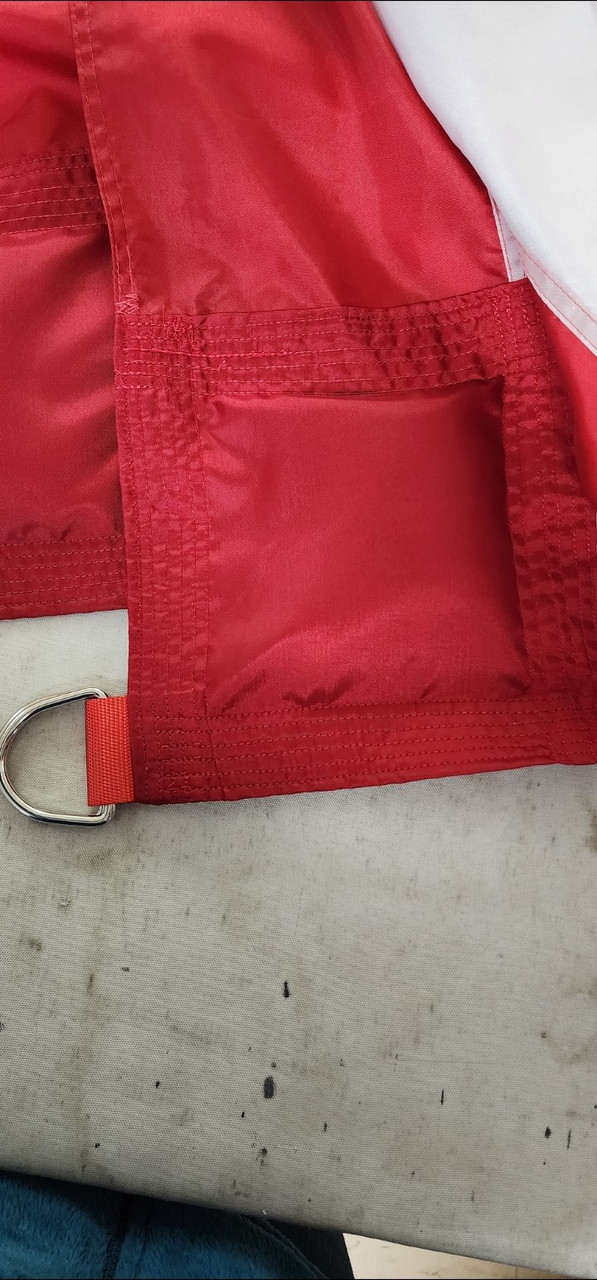 D-Ring is added to ensure flag is able to be displayed correctly.