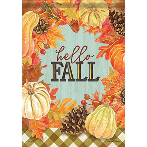Fall Frame DuraSoft Garden Flag