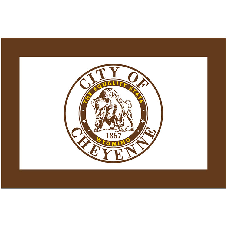 City of Cheyenne, Wyoming Flag