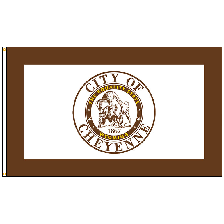 City of Cheyenne, Wyoming Flag