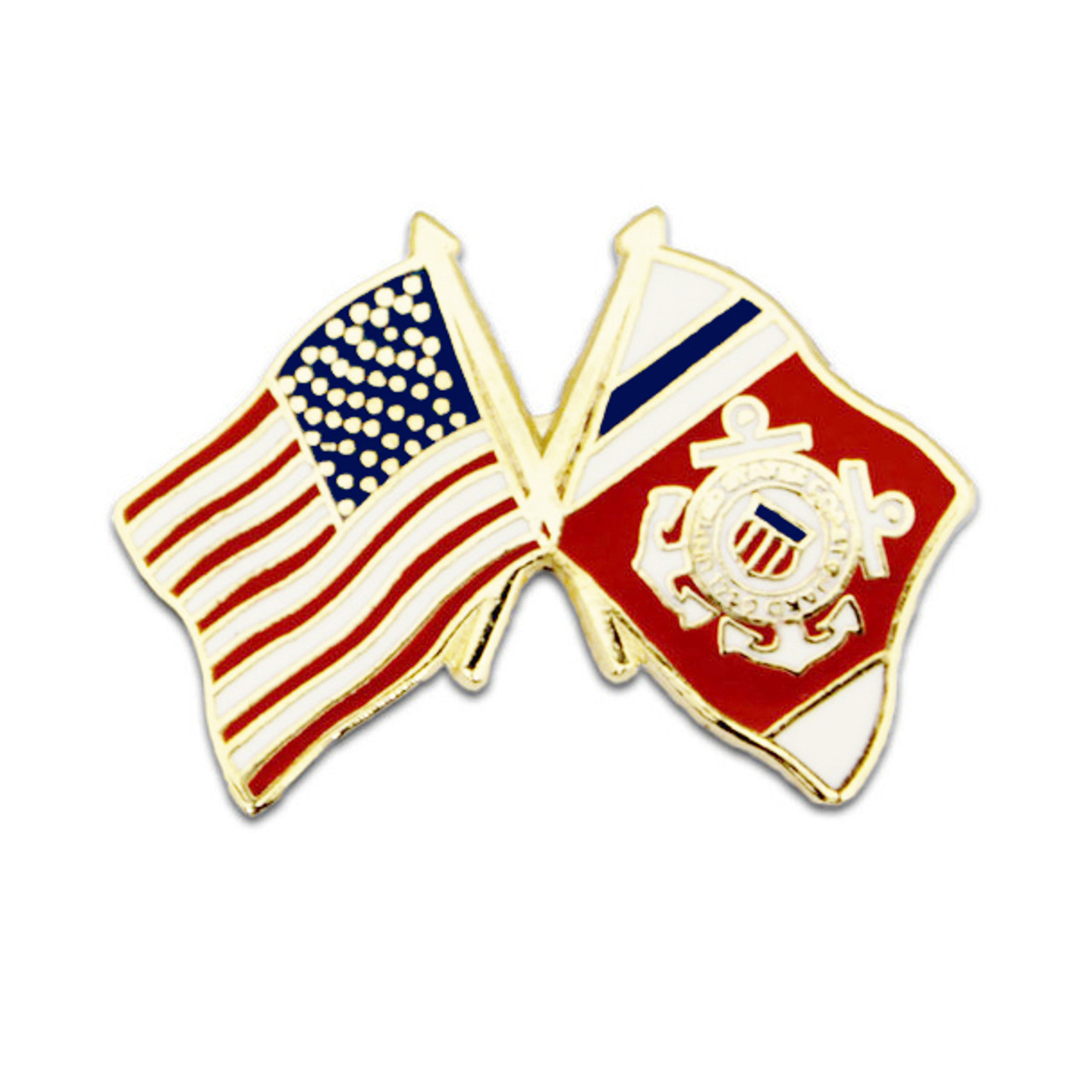 U.S. Coast Guard / US Lapel Pin