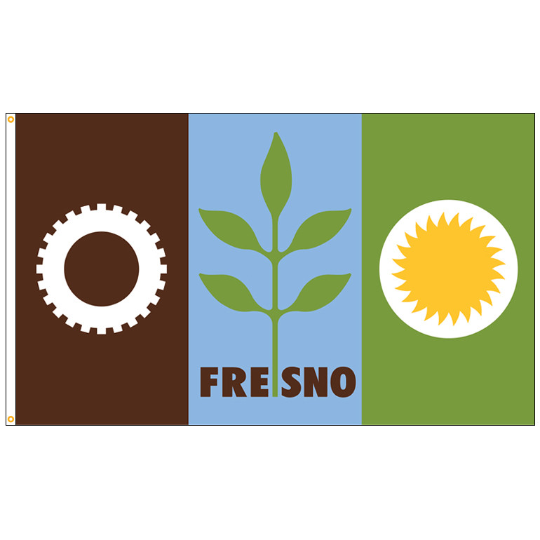 City of Fresno, California Flag