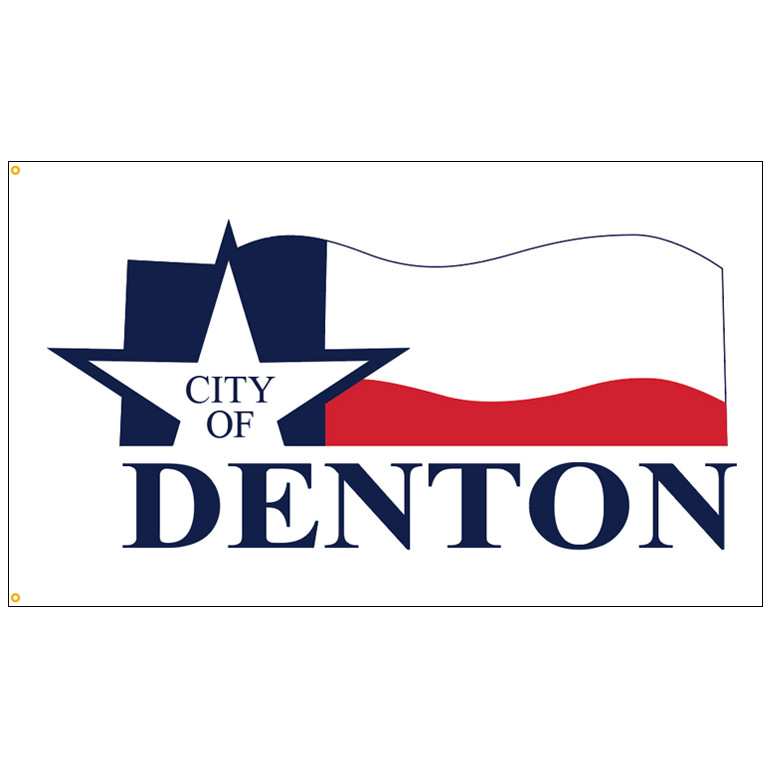 City of Denton, Texas Flag