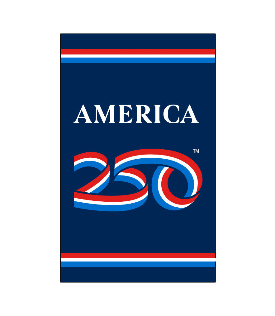 America250 2.5 x 4 Foot House Banner
