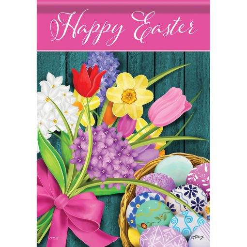 Easter Bouquet Dura Soft House Flag