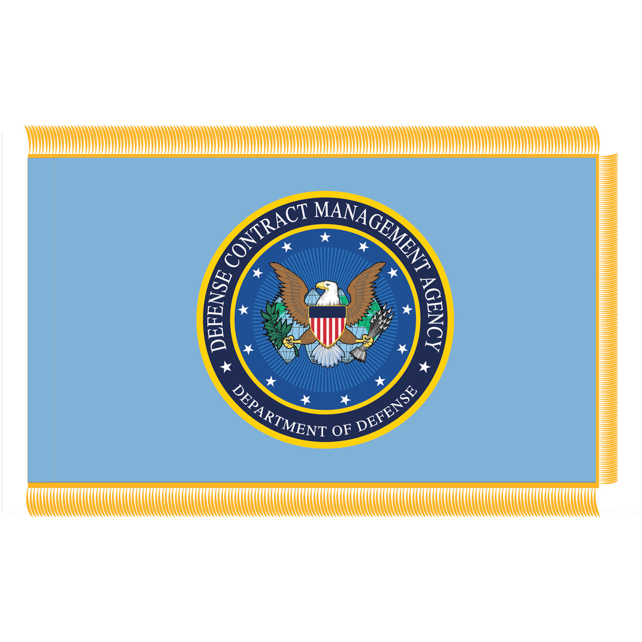 Defense Contract Management Agency Fringed Flag