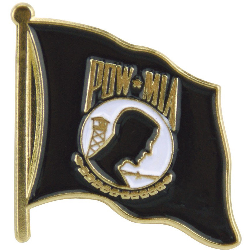 POW / MIA Wavy Lapel Pin
