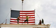 FlagCenter Flag sits on top of Memphis Mitsubishi plant