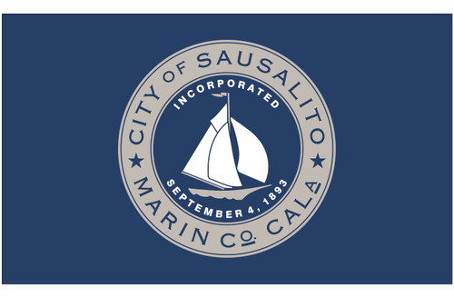 City of Sausalito CA flag