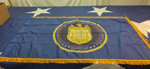 Naval Criminal Investigative Service (NCIS) Fringed Flag