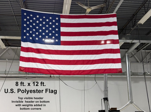 Customer Photo Gallery - Warehouse/Hanger Flag Photo's