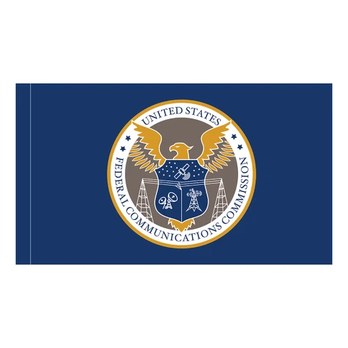 Federal Communications Commission (FCC) Flag with pole sleeve