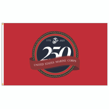U.S. Marines 250 flag