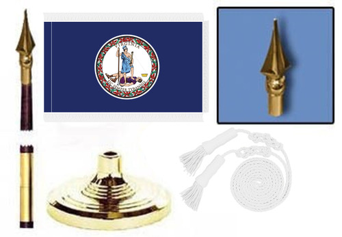 Virginia Fringed Lobby Set- White