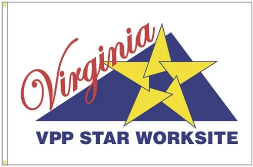 State of Virginia OSHA Voluntary Protection Program Flag