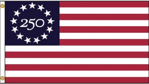 America-250 Limited Edition Betsy Ross Flag
