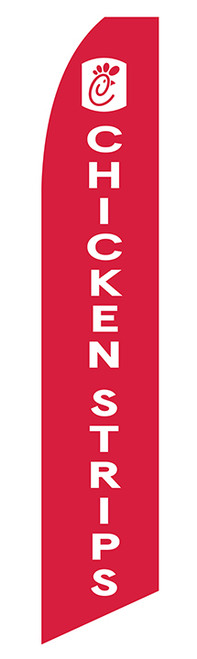 Chick-fil-A Chicken Strips Flag