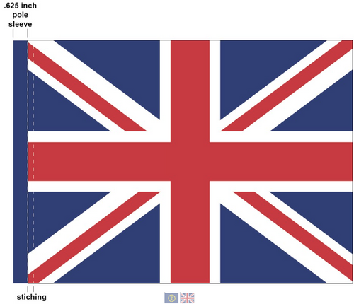 Custom Package 10.5"x 14" Car flags