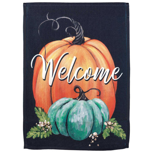 Pumpkin Talloberry Polyester House Flag