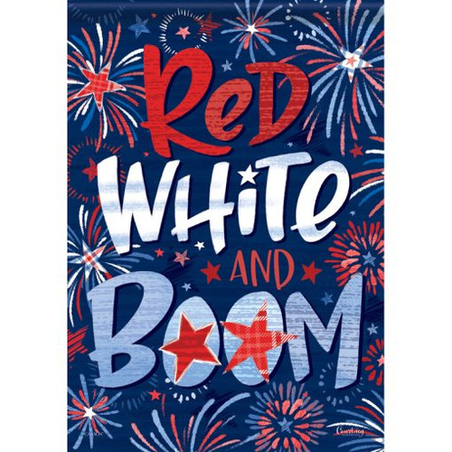 Red, White & Boom Dura Soft™ House Flag