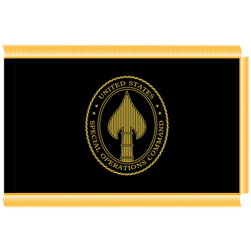 United States Special Operations Command (USSOC) Indoor Lobby Set Flag