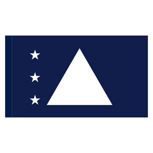 National Oceanic and Atmospheric Administration (NOAA) Vice Admiral Flag with pole sleeve