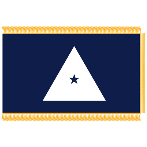 National Oceanic and Atmospheric Administration (NOAA) Rear Admiral (Lower Half) Fringed Flag
