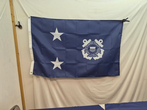U.S. Coast Guard 2-Star Admiral Flag