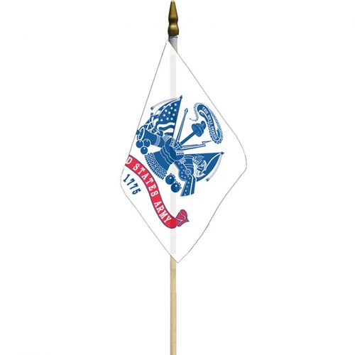 U.S. Army 12 x 18 Inch Stick Flag