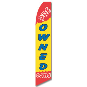 Pre-Owned Feather Flag